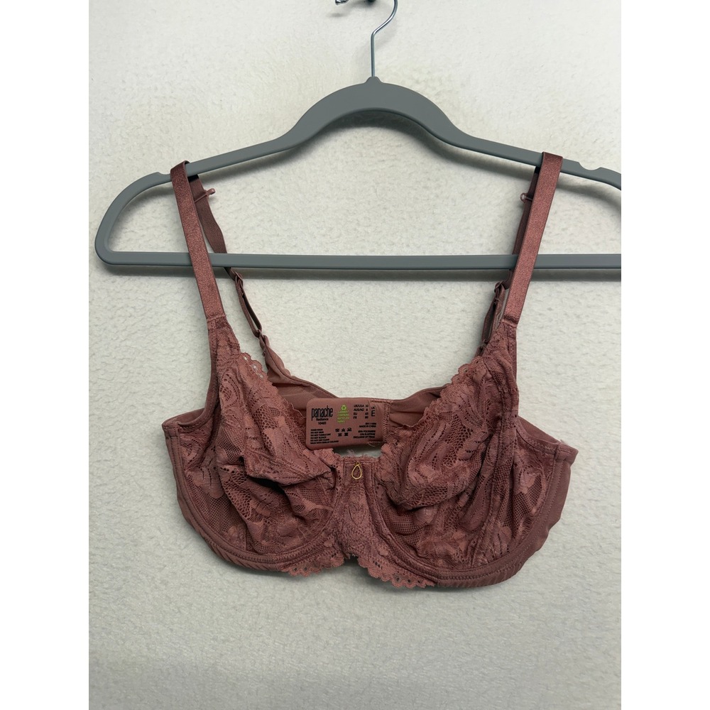 Panache Radiance 10465 Lace Underwire Bra Rosewood Pink 30E UK Womens